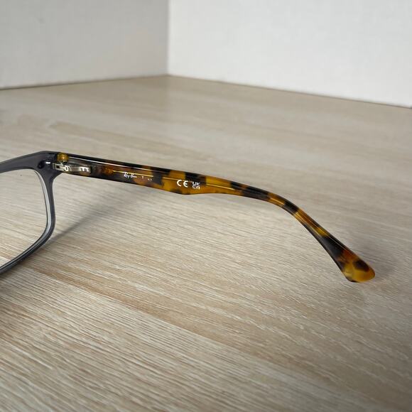 Ray-Ban RB5286 5629 Square Havana Brown Gray Eyeglasses Frames Only 51-18-135 - Picture 6 of 8